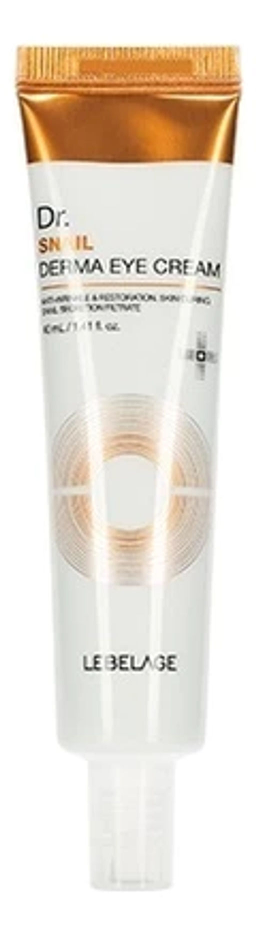 Dr. Snail Derma Eye Cream - Антивозростной крем для кожи вокруг глаз с муцином улитки, 40 мл