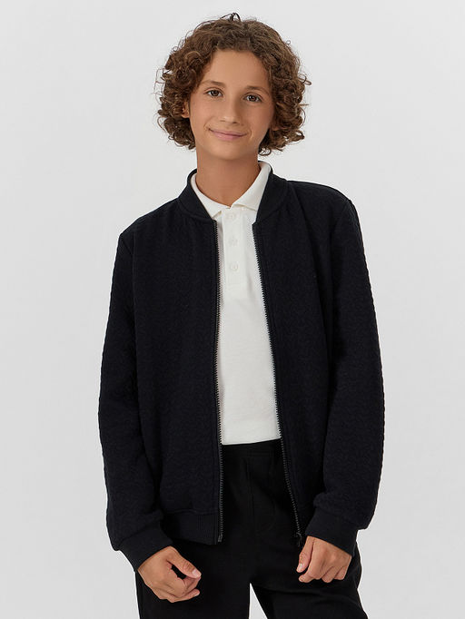 Бомбер для мальчиков черный - Mark formelle фото 7