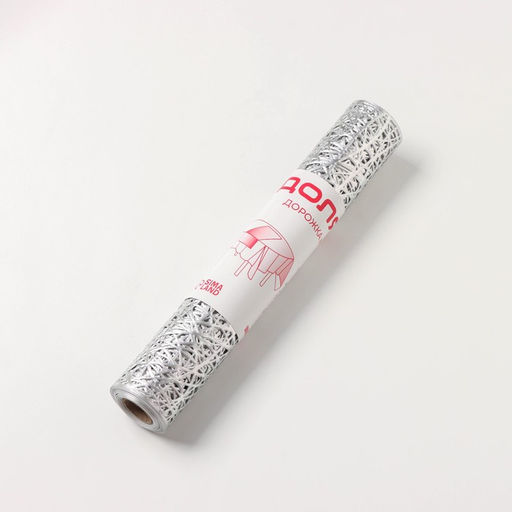 Дорожка на стол Доляна Манифик, 30150 см, цвет серебряный  фото 2