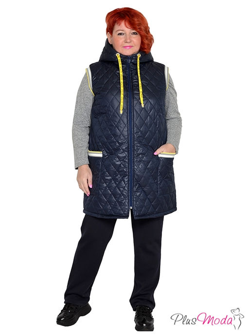 Жилет Модель №1824 размеры 44-84 - Plusmoda фото 11