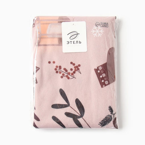 Плед флисовый новогодний Этель. New Years details, 100?150 см, флис, пл. 160 г/м?