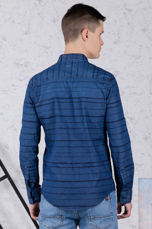 рубашка 
 17.2456-LACIVERT - Tricko фото 2