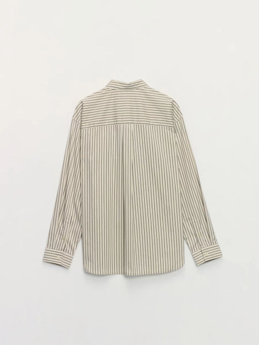 Рубашка relax fit в полоску / Zarina