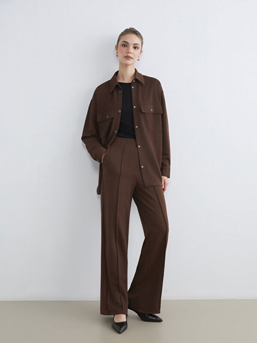 Beli Lastikli Geni? Pa?a Kad?n Pantolon