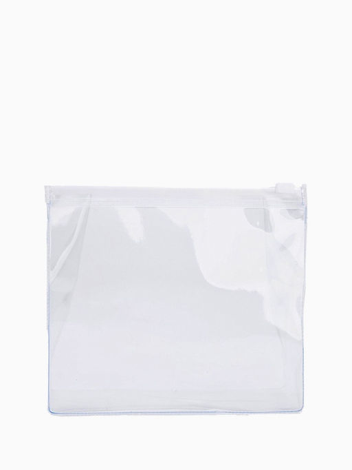 Цена за 2 шт. Косметичка для бассейна с застёжкая зип-лок, маленькая, прозрачная - Simaland фото 3