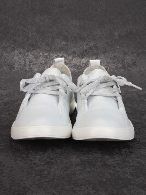 03-PDD90-2 WHITE Полуботинки женские (натуральная кожа)