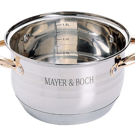 24034 Кастрюля 2л ст/кр. 7-ми слойное дно МВ (х12) - Mayer&boch фото 4
