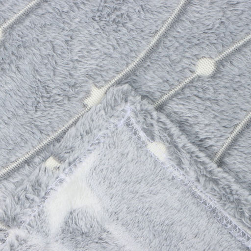 Плед светящийся Casa Conforte Stella 100х150см, серый, фланель 190 гр/м, пэ100%  фото 7