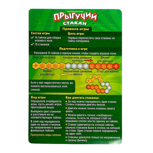 Настольная игра Прыгучий стакан - Лас играс kids фото 13