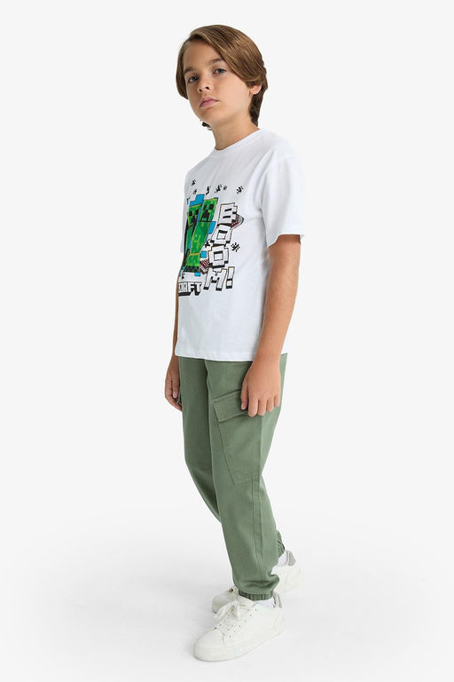 Jogger Fit Gabardin Pantolon Erkek _ocuk - Defacto фото 6