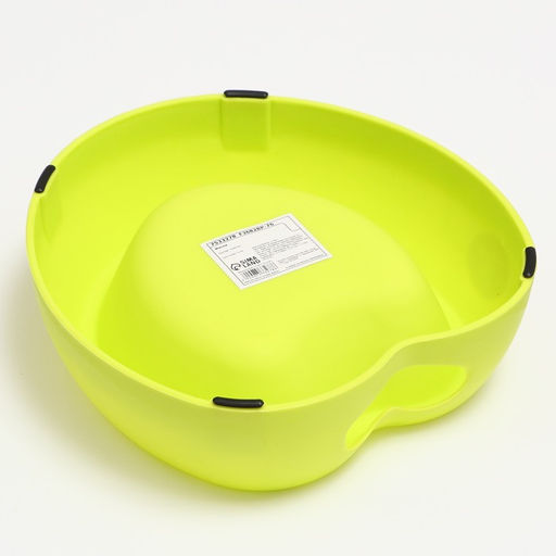 Миска Сердце 23,5 х 22 х 6 см, зелёная - Пижон фото 4