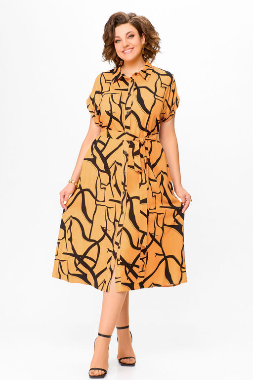 Блуза Swallow 803.2 черный+серебряный узор фото 1163