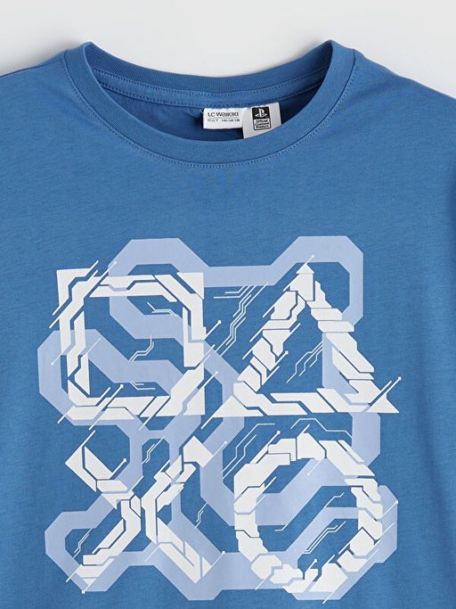 Erkek ?ocuk PlayStation Bask?l? ?ortlu Pijama Tak?m?