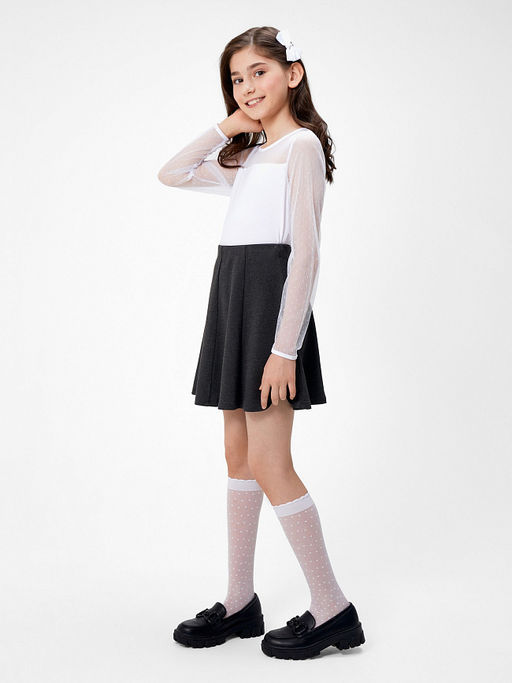 20240260148, Блузка детская для девочек Placa белоснежный Acoola  фото 2