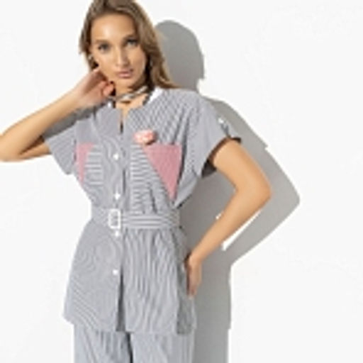 Брючный костюм, Раскрываю таланты (2 в 1, с поясом) - Charutti фото 15