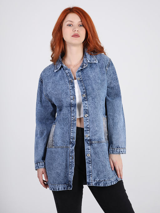 К8 1233 Р.С1 Куртка джинсовая