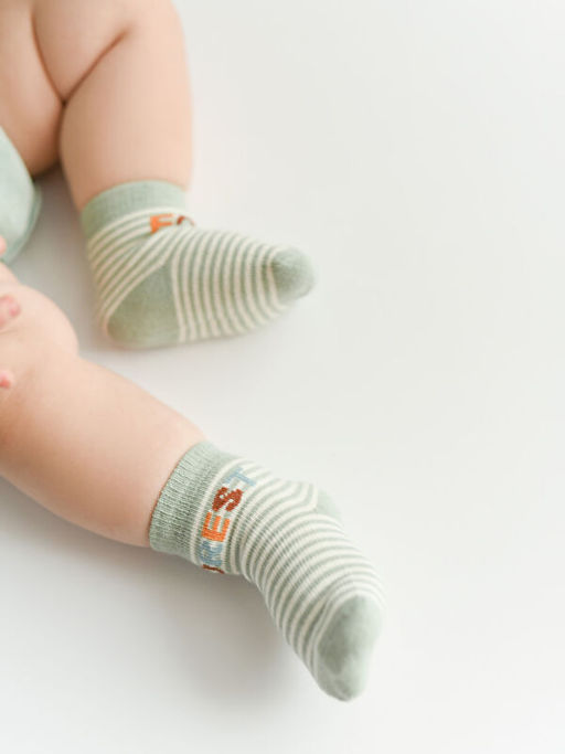 Desenli Erkek Bebek Soket ?orap 5li - Waikiki фото 3