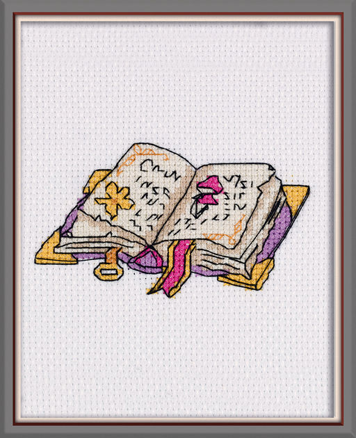 Klart набор для вышивания 12-049 Магическая книга 12 х 8.5 см