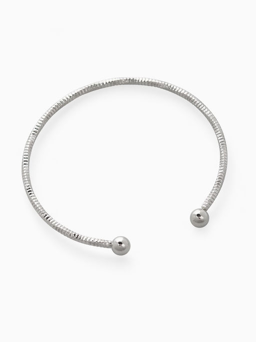 Набор 2 предмета: чокер, браслет Обруч сердце, цвет серебро