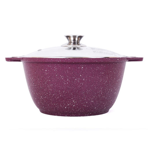 Кастрюля алюмин. 3л (стекл.крышка) (АП) "Trendy style" mystery (к31tsm) (Кукмара)