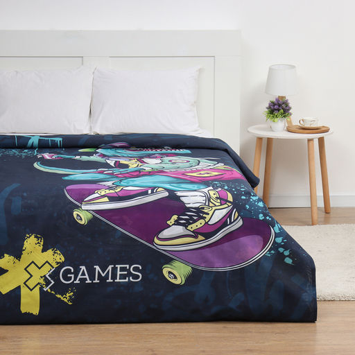 Пододеяльник 1.5-спальный Этель XGames, 143215 см, бязь