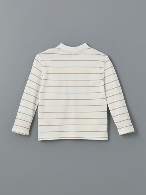 Polo Yaka ?izgili Erkek ?ocuk Ti??rt