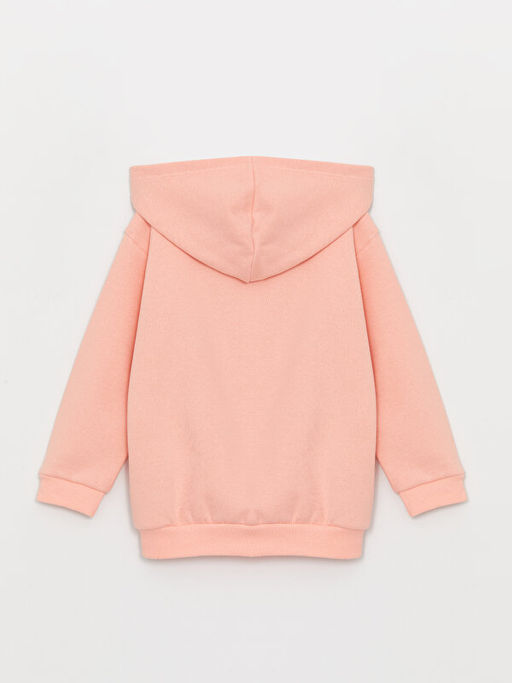Kap??onlu Uzun Kollu K?z Bebek Fermuarl? Sweatshirt - Waikiki фото 2