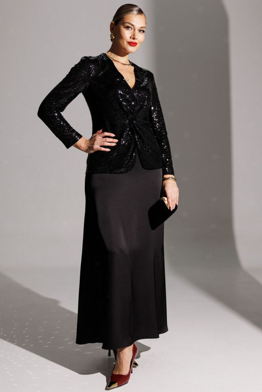 Костюм Мода Юрс 25-2881 черный