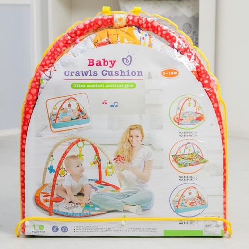 Развивающий коврик с дугами Совушкин дом, 110х83 см, Крошка Я - Simaland фото 8