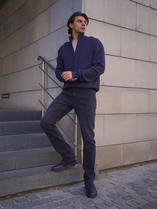 Мужские джинсы _ 09652 - F5 фото 19