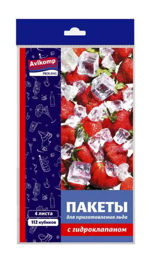 Avikomp пакеты для приготовления льда с гидроклапаном, 112 куб