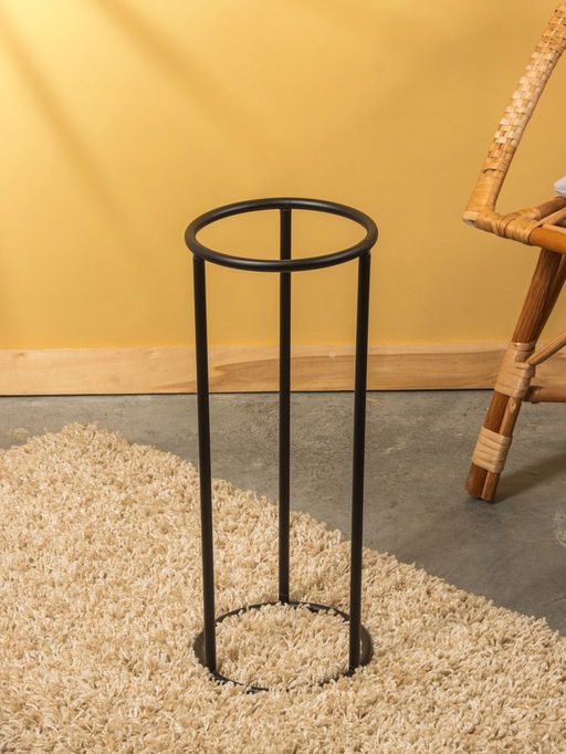 Кашпо на подставке «Арабика», 21×21×53 см, железо