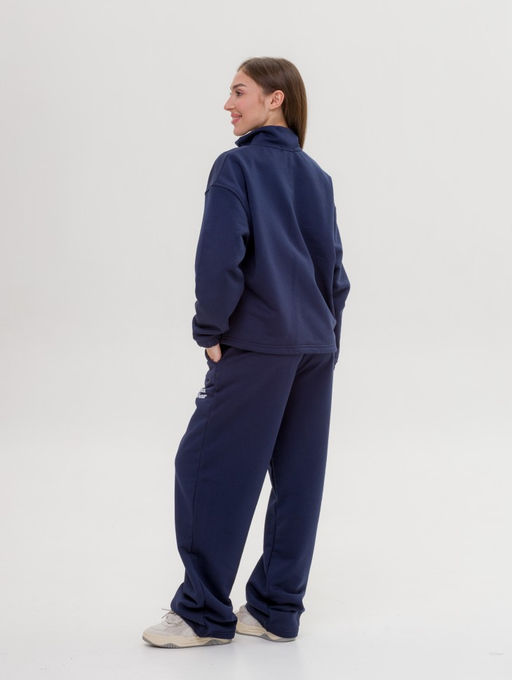 327 Костюм-трансформер с утяжками, темно-синий - Knitka wear фото 8