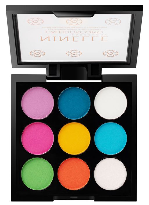 Ninelle Палетка теней для век 9 ярких оттенков Caleidoscopio, 525 мультицветный  фото 2