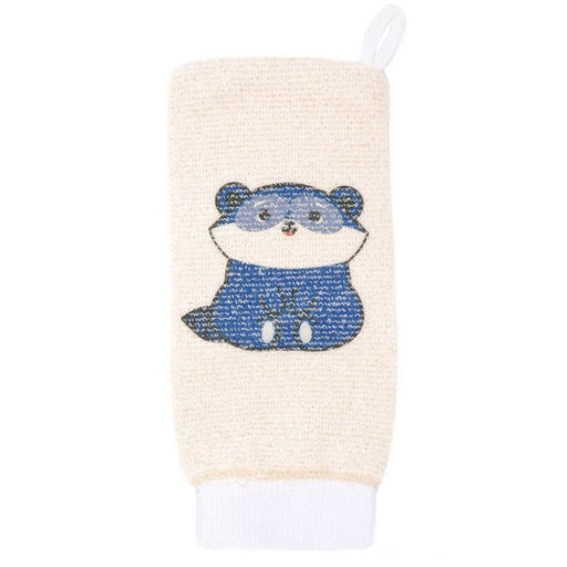 Мочалка детская рукавица из хлопка с рисунком 16333 - Vival фото 9