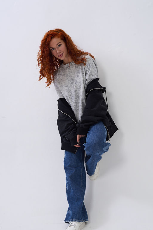 14502 футболка женская оверсайз