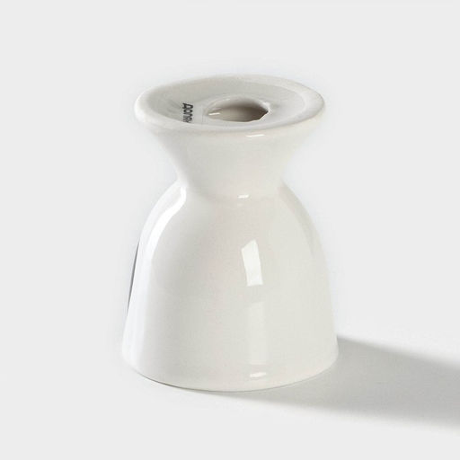 Подставка для яиц Доляна «Панда», 5×5×6.2 см, доломит, белая