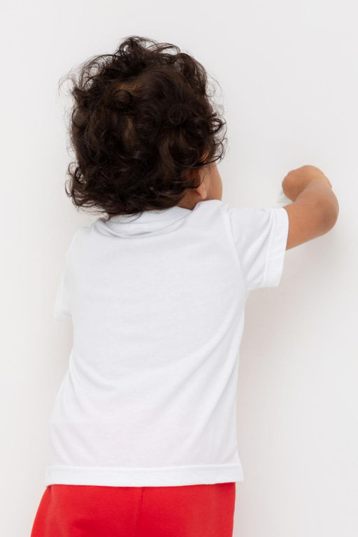 Crockid _ КР 302719/белый к548 фуфайка (футболка) д/мал яс  фото 5