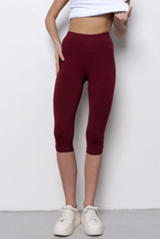 БРЮКИ-ЛОСИНЫ ЖЕНСКИЕ (укороч.) арт. 1911W-51023.1H-829