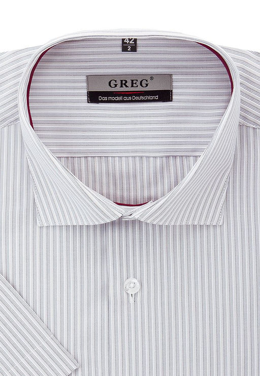 Сорочка мужская короткий рукав GREG 131/109/10/Z/1*
