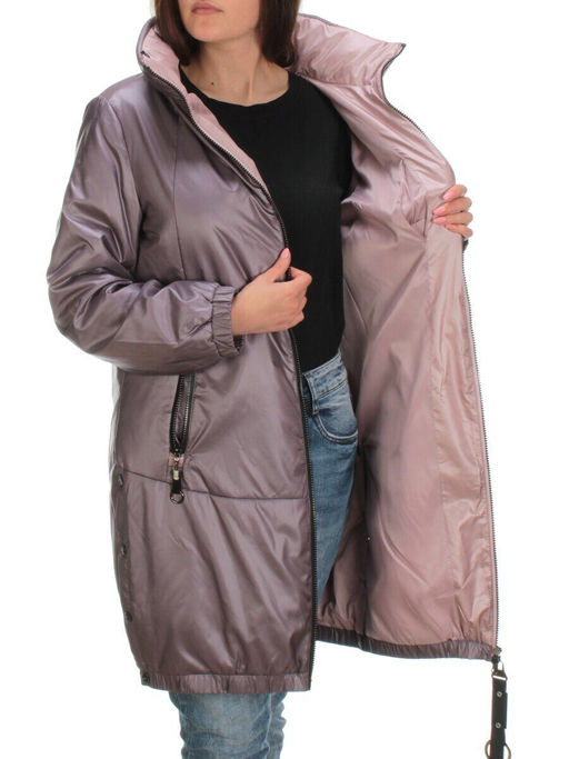 ZW-2157-C VIOLET Куртка демисезонная женская (120 гр. синтепон) - Фабричный китай фото 6
