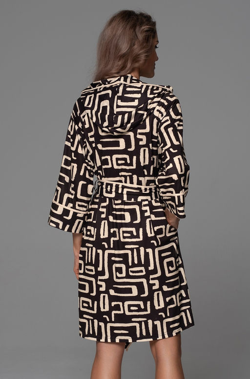 Короткий запашной халат Mia-Amore  фото 2