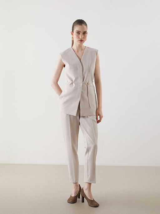 Beli Lastikli Kad?n Pantolon