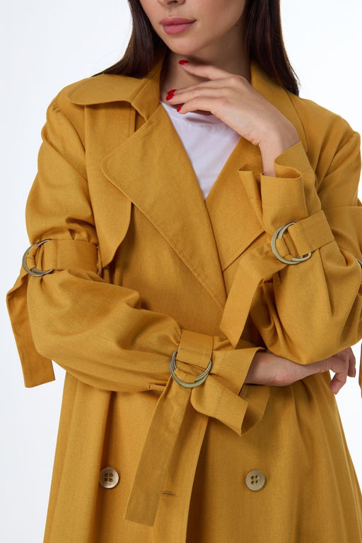 Плащ ANELLI 1029 янтарь  фото 2