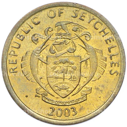 Монета 10 центов 2003 года Сейшелы