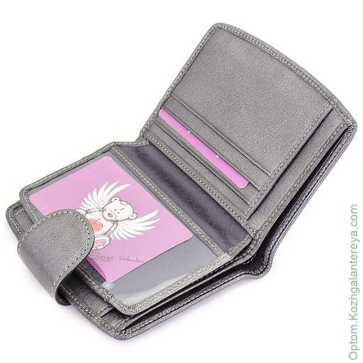 Маленький женский кожаный кошелек Sergio Valentini СВ 8118-537  фото 3