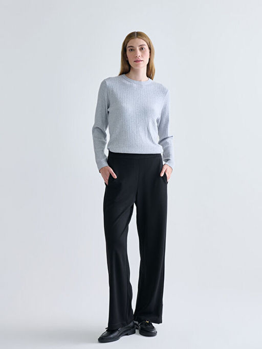 Beli Lastikli Kad?n Pantolon