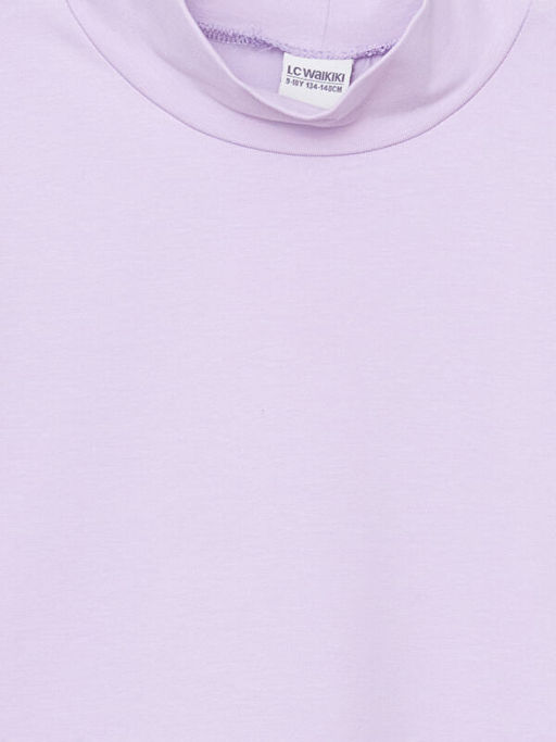 Yar?m Bal?k?? Yaka K?z ?ocuk Ti??rt - Waikiki фото 2