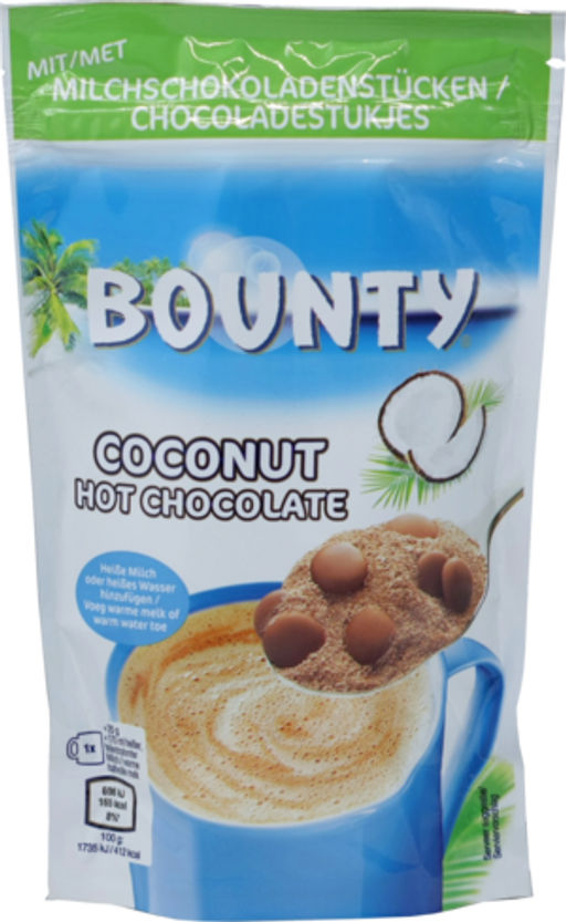 Mars Chocolate Drinks & Treats | Europe. Bounty Hot Chocolate 140 гр. мягкая упаковка ВЕЛИКОБРИТАНИЯ