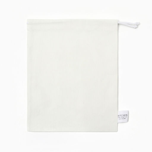 Мешочек текстильный «Этель» Home collection, 27×34 см, 100% лён, белый
